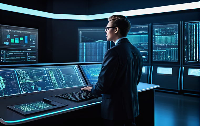 클라우드 인프라 최적화 전략 - **Prompt: The Phantom Cloud Costs.**
    An IT professional, dressed in a smart business casual outf...