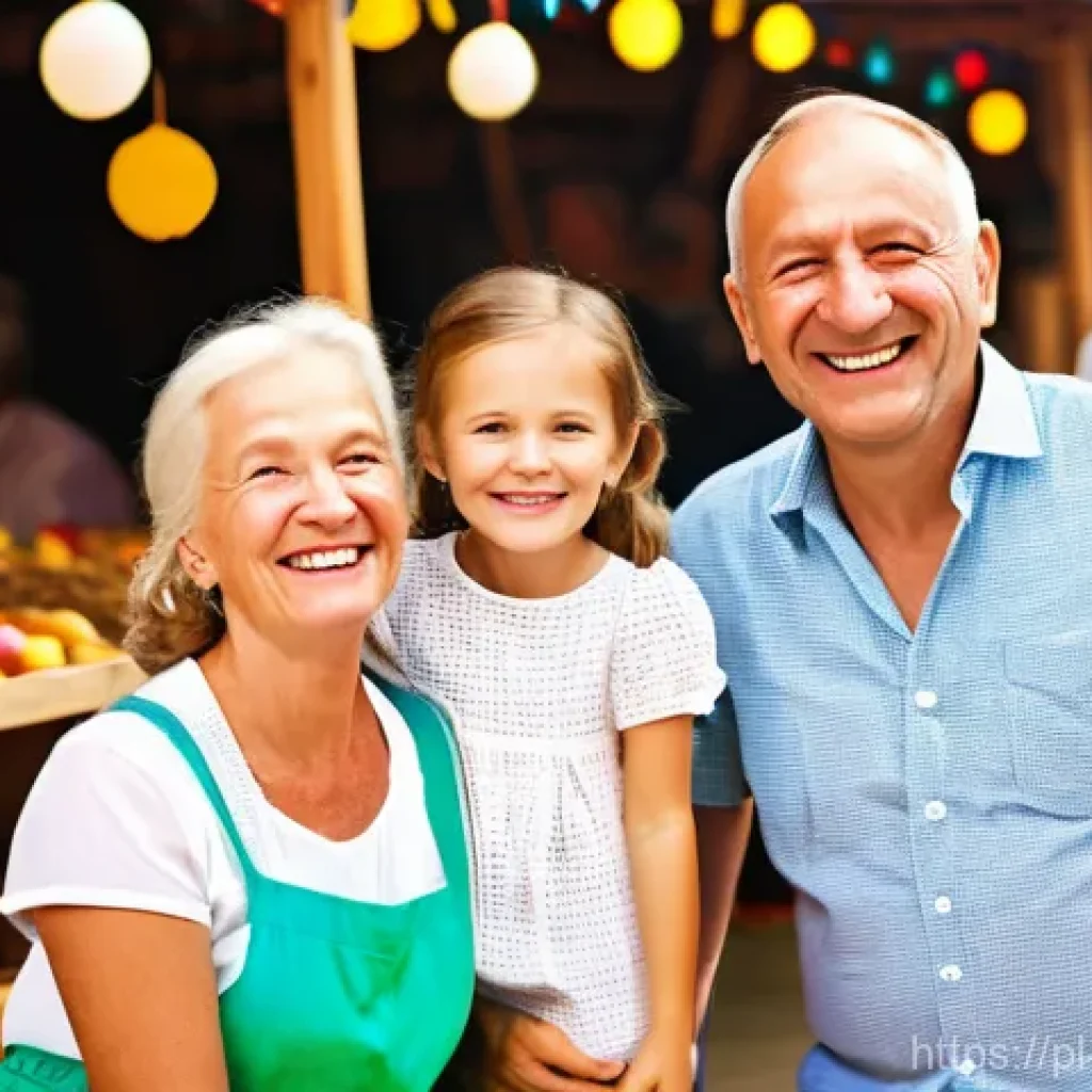클라우드 서비스 비용 대비 효과 분석 - **Prompt 1: A joyful family at a Polish summer festival.**
* **Description:** A happy Polish f...