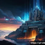 Home 20 클라우드 보안 위협과 대응 방안 - **"Digital Fortress in the Cloud"**
A futuristic, highly secure digital fortress, envisioned as ...